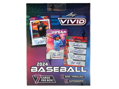 2024 Leaf Vivid Baseball Hobby Box by Weram