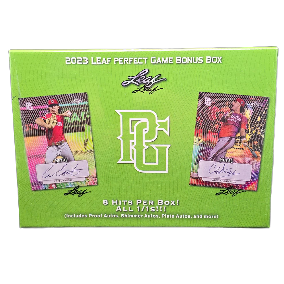 2023 Leaf Perfect Game Baseball Bonus Box by Weram