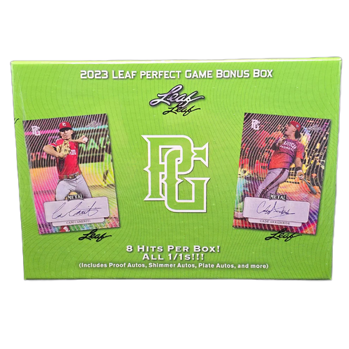 2023 Leaf Perfect Game Baseball Bonus Box by Weram