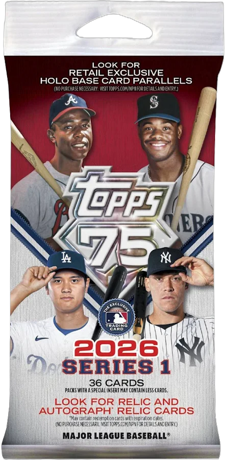 2026 Topps Series 1 Baseball Jumbo Value Pack by Weram
