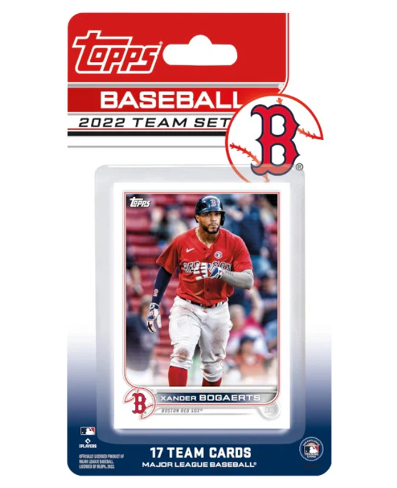 2022 Topps Baseball Team Set - Boston Red Sox by Weram